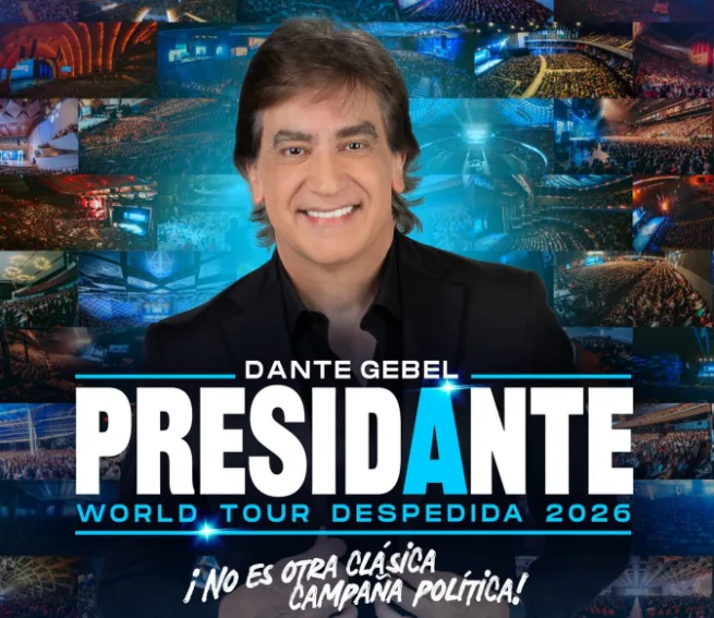 Dante Gebel: PresiDante World Tour 2026