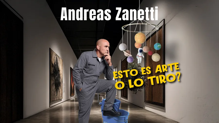 Andreas Zanetti, Esto es arte o lo tiro?